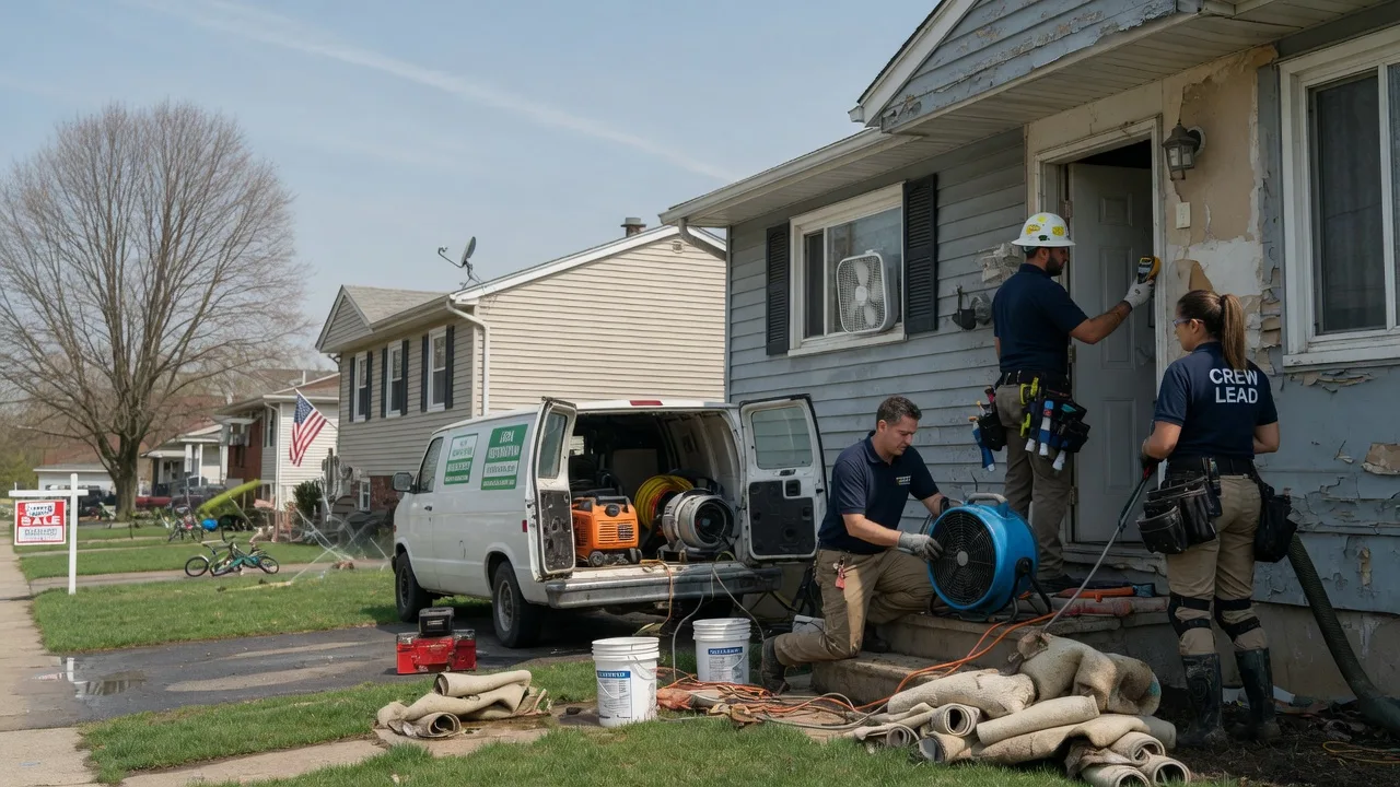 Flood Cleanup in Lock Haven, PA near me